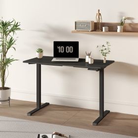 Electric Standing Desk Adjustable Height Desk with Two-Piece Tabletop Home Office Computer Workstation Sit Stand up Desk