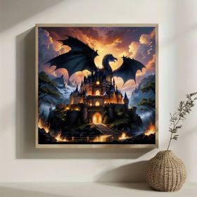 5DDIY Diamond Painting Set - Full Diamond Round Water Diamond Art (Option: Code156)